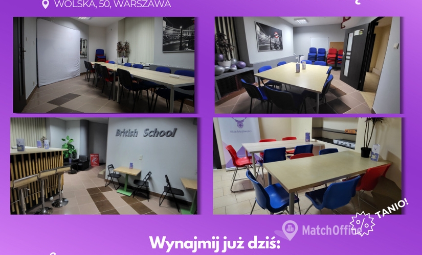 Sala konferencyjna do wynajęcia w Warszawa Wola