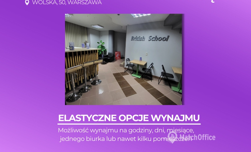 80 m² Conference hall in Warszawa Wola, Wolska 50 (01-187) - 1 | MatchOffice.com