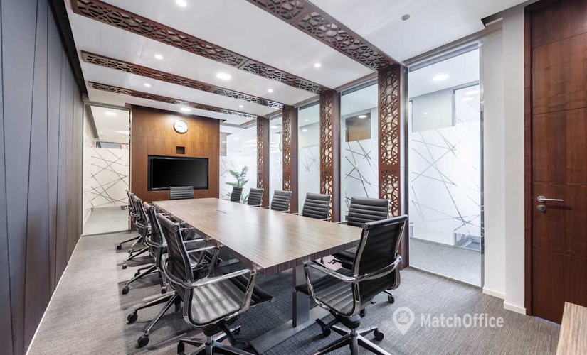 10 m² Shared workspace  in West bay, Al Shoumoukh Towers (%[postal_code]) - 2 | MatchOffice