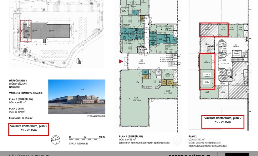 25 m² exklusiva Kontorsrum uthyres i Södertälje, Nykvarn (15535) skulle vara fördelaktigt för ditt företag  - 4 | MatchOffice