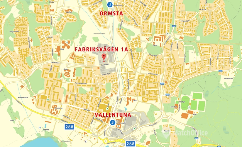 Lagerlokal Vallentuna, Fabriksvägen 1A 186 32 Stockholm Norrort