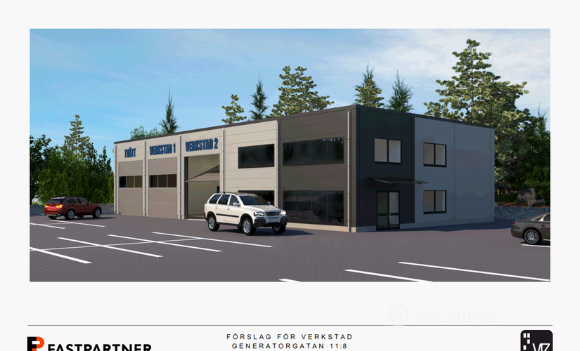 800 m² Industrilokal för uthyrning i Stockholm Norrort, Arlandastad (195 60) - 0 | MatchOffice.se
