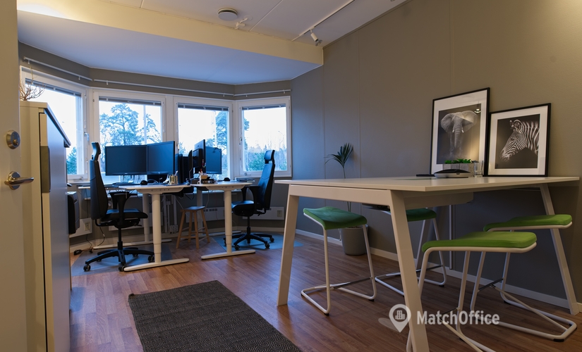 Kontorshotell(Yta:20 m²) att hyra i Paviljongvägen 5, 132 40 Nacka. Lång- och korttidsuthyrning | MatchOffice.se
