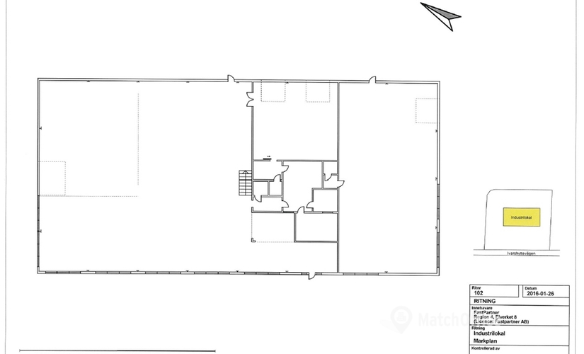 Lagerlokal(Yta:788 m²) för uthyrning i Hedemora, Ivarshyttevägen 6, 776 33 Hedemora. Bra val | MatchOffice.se																	