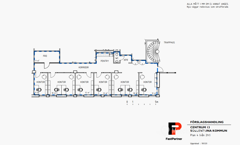 152 m² Flexible office up for rent in Sollentuna, Sollentuna, 191 47 - 2 | MatchOffice.com