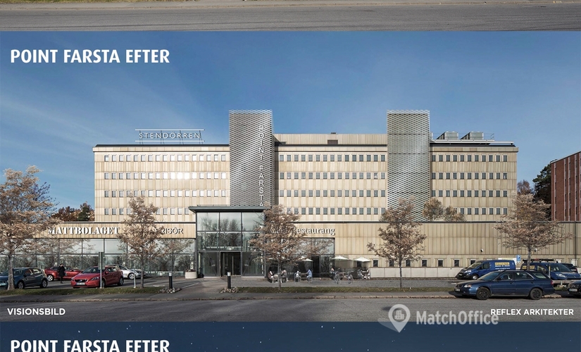 689 m² exklusiva Kontorslokaler för uthyrning i Huddinge-Farsta, Farsta (123 43) skulle vara fördelaktigt för ditt företag - 1 | MatchOffice.se