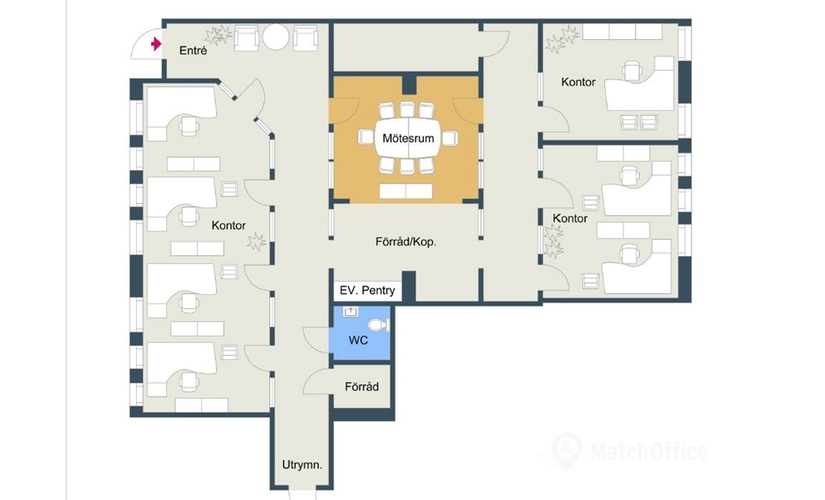 Kontor Täby, Linjalvägen 6 187 66 Täby