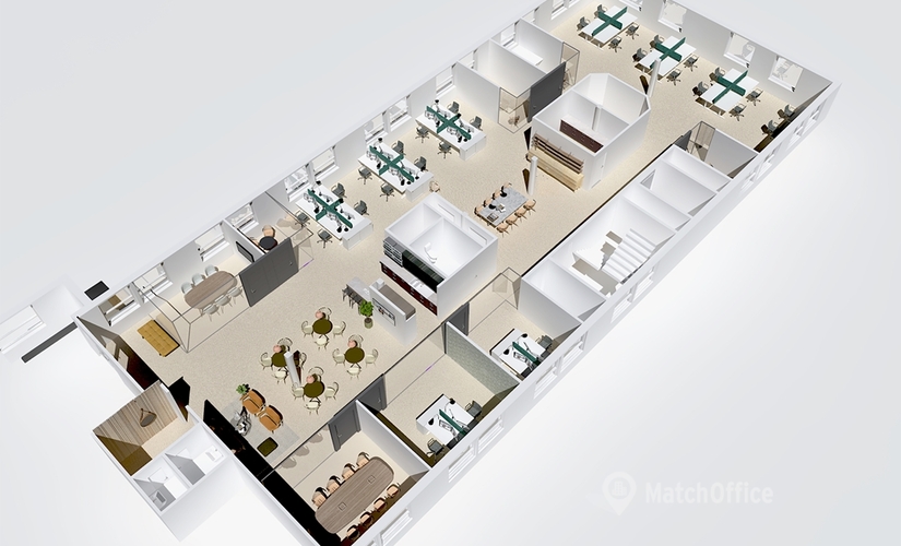 506 m² flexibla Kontor uthyres i Malmö Kirseberg, Malmö (212 25) erbjuder allt du behöver - 2 | MatchOffice.se