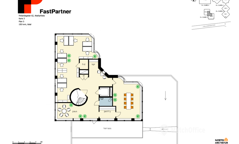 150 m² moderna Kontorslokaler att hyra i Kista, Kista (164 74) möter alla dina behov  - 4 | MatchOffice