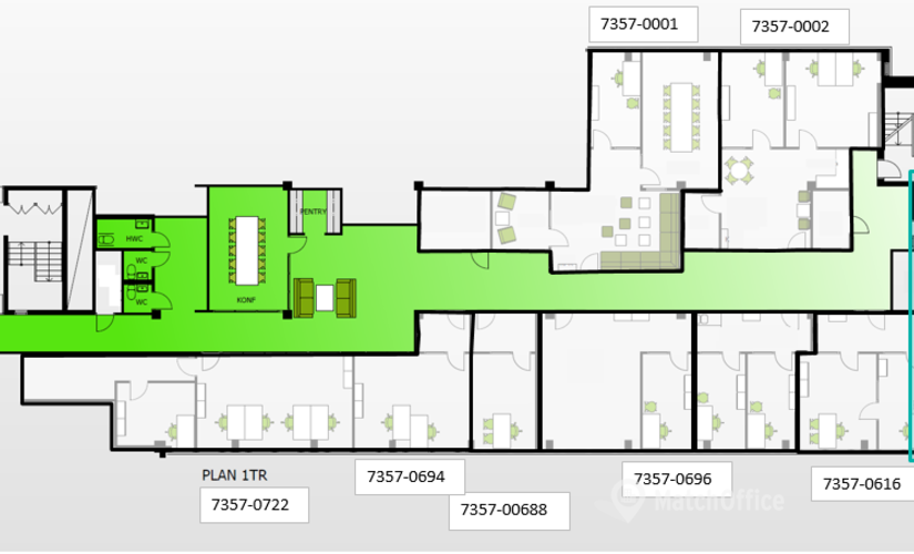 89 m² Business center uthyres i Täby, Täby (183 38) - 2 | MatchOffice.se