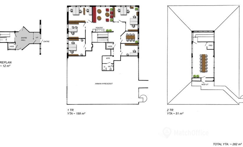 250 m² moderna Kontorslokaler för uthyrning i Täby, Täby (187 40) möter alla dina önskemål - 1 | MatchOffice.se