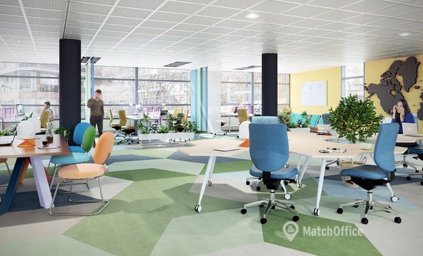 Kontorsutrymme(Yta:592 m²)	för uthyrning i Kista, Finlandsgatan 38, 164 74 Kista. Handikappanpassad | MatchOffice.se