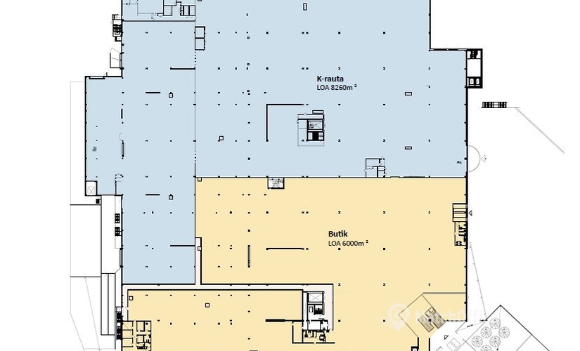 6000 m² kommersiell Butik att hyra i Huddinge, Kungens Kurva (141 75) - 3 | MatchOffice.se