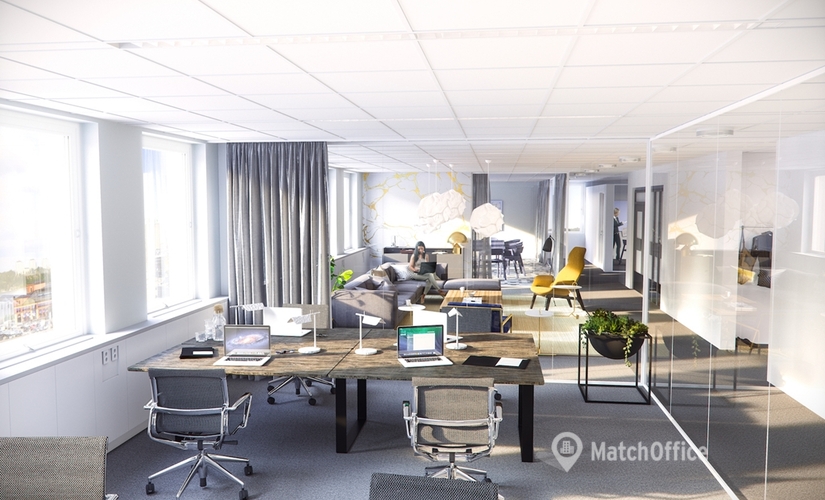 575 m² bekväma Kontorsrum uthyres i Gärdet, Stockholm (115 28) erbjuder allt du behöver  - 1 | MatchOffice