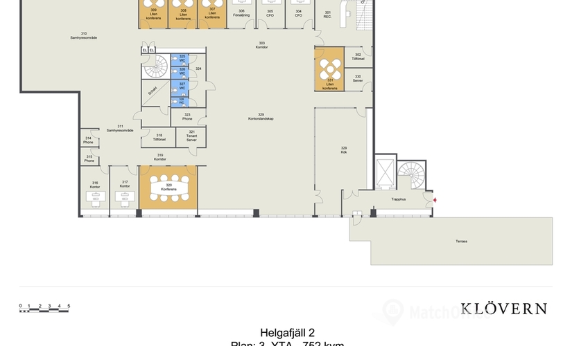 1222 m² exklusiva Kontor för uthyrning i Kista, Kista (164 40) möter alla dina behov  - 1 | MatchOffice