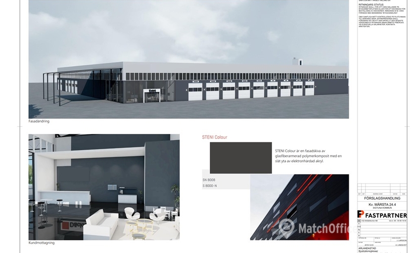 Lager(Yta:7064 m²) för uthyrning i Arlandastad, Industrigatan 7, 195 60 Stockholm Norrort. Fullt utbud av faciliteter | MatchOffice.se