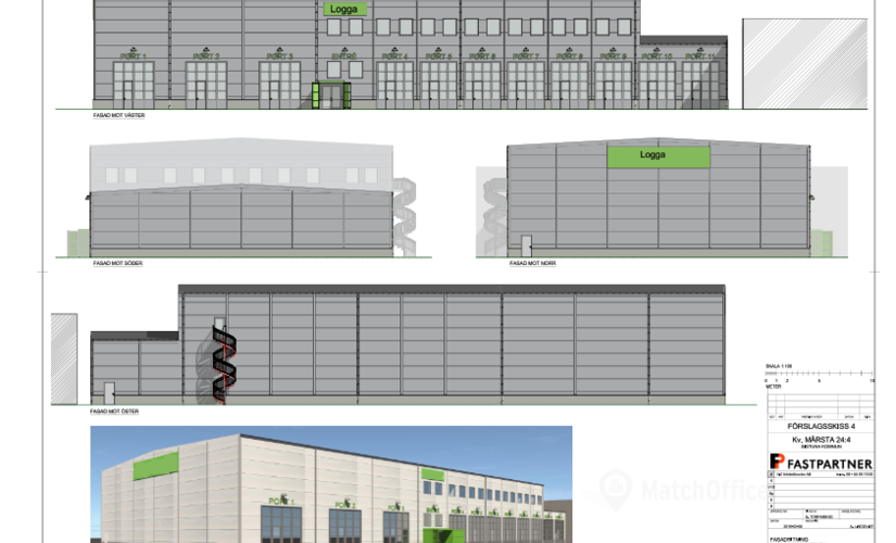 10000 m² Office warehouse up for rent in Stockholm Norrort, Arlandastad (195 60) - 0 | MatchOffice.com