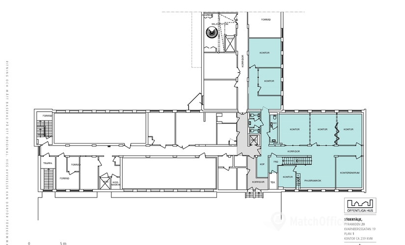 239 m² Företagscentrum för uthyrning i Södertälje, Södetälje (151 36) - 3 | MatchOffice