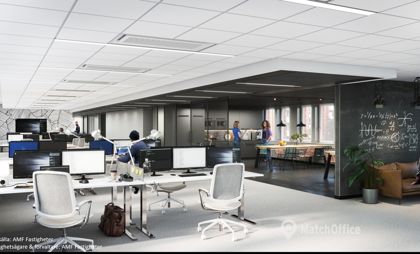 Kontor(Yta:375 m²)	för uthyrning i Stockholm, Magnus Ladulåsgatan 10, 118 66 Södermalm. Lång- och korttidsuthyrning | MatchOffice.se