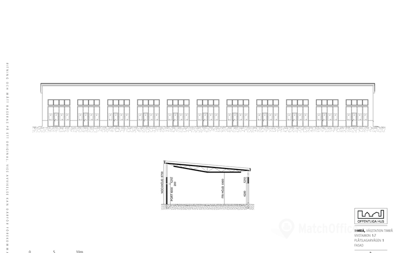 1050 m² Lagerhall uthyres i Timrå, Timrå (861 36) - 2 | MatchOffice.se
