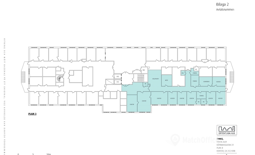 312 m² Kontorshotell för uthyrning i Timrå, Timrå (861 31) - 1 | MatchOffice