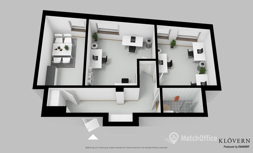 60 m² flexibla Kontor att hyra i Stockholm City, Stockholm (111 21) möter alla dina behov  - 1 | MatchOffice.se