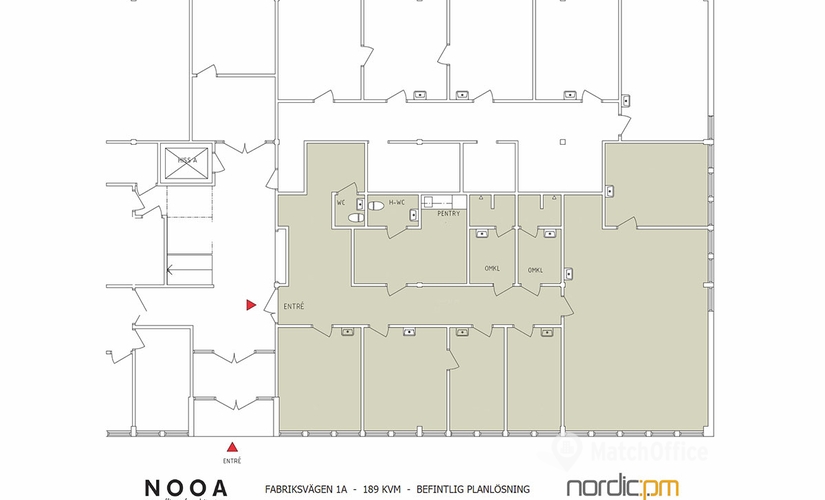 189 m² Affärscentrum för uthyrning i Stockholm Norrort, Vallentuna (186 32) - 4 | MatchOffice.se