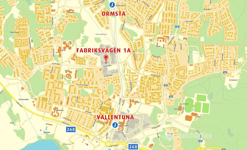 189 m² Servicekontor för uthyrning i Stockholm Norrort, Vallentuna (186 32) - 3 | MatchOffice