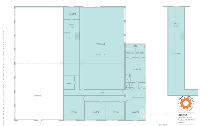 629 m² Industrilokal för uthyrning i Ängelholm, Ängelholm (262 72) - 4 | MatchOffice