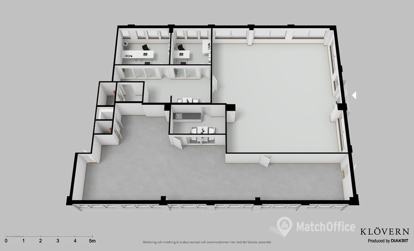 296 m² lediga Kontorsrum att hyra i Täby, Täby (187 40) möter alla dina önskemål  - 1 | MatchOffice