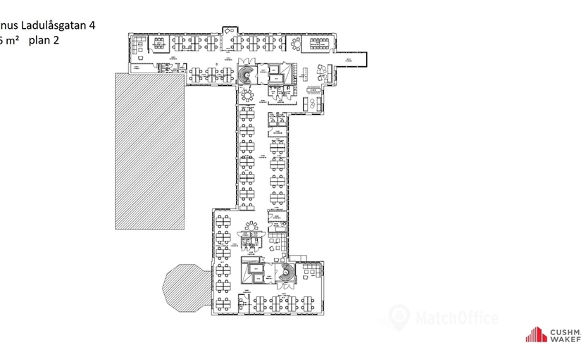 Kontorslokaler(Yta:1225 m²)	att hyra i Stockholm, Magnus Ladulåsgatan 4, 118 66 Södermalm. Inga extra avgifter | MatchOffice.se