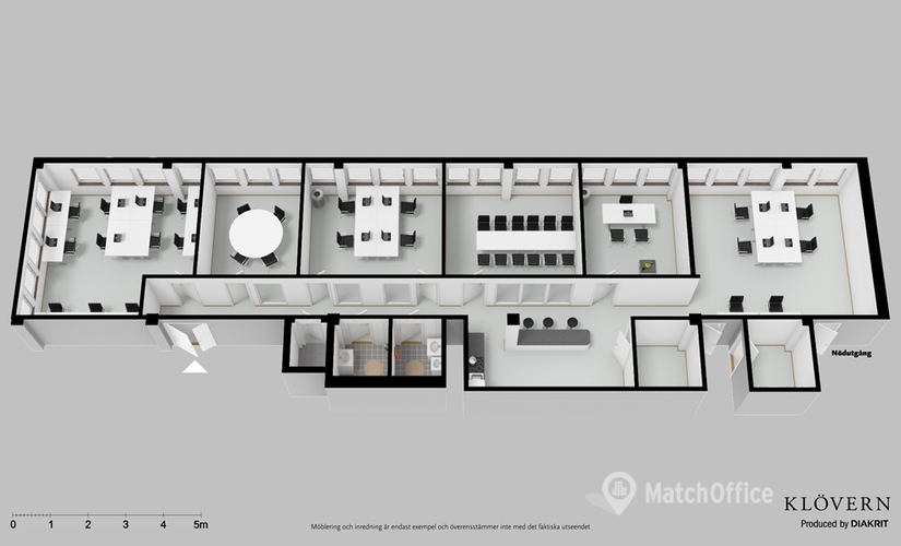 224 m² lediga Kontorslokaler att hyra i Göteborg Centrum, Göteborg (411 05) skulle vara fördelaktigt för ditt företag - 1 | MatchOffice.se
