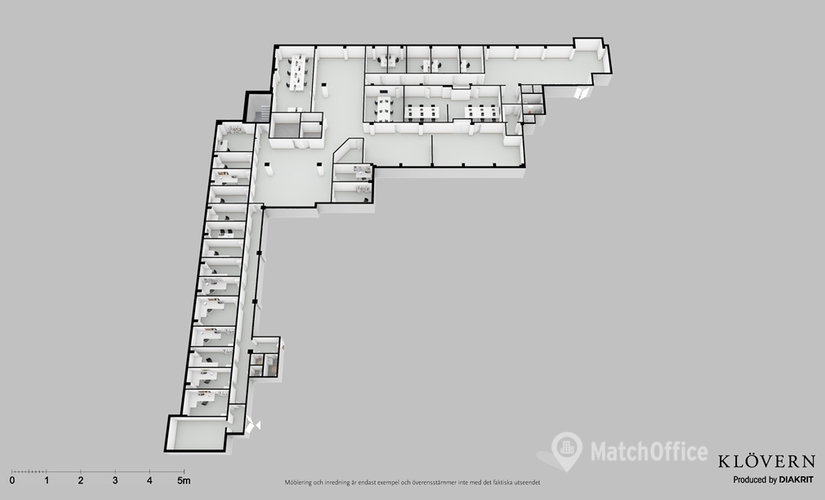 980 m² bekväma Kontorsplatser uthyres i Täby, Täby (183 38) möter alla dina behov  - 1 | MatchOffice