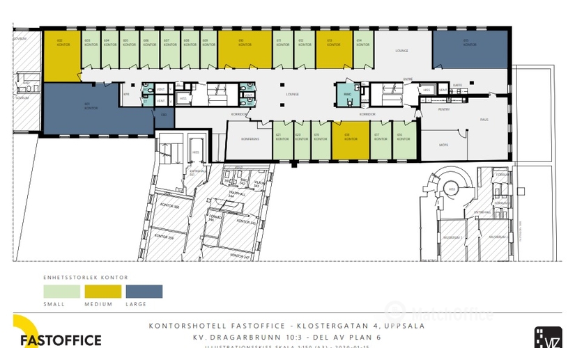 Affärscentrum(Yta:62 m²) för uthyrning i Uppsala, S:t Olofsgatan 11, 753 21 Uppsala. Inga extra avgifter | MatchOffice.se