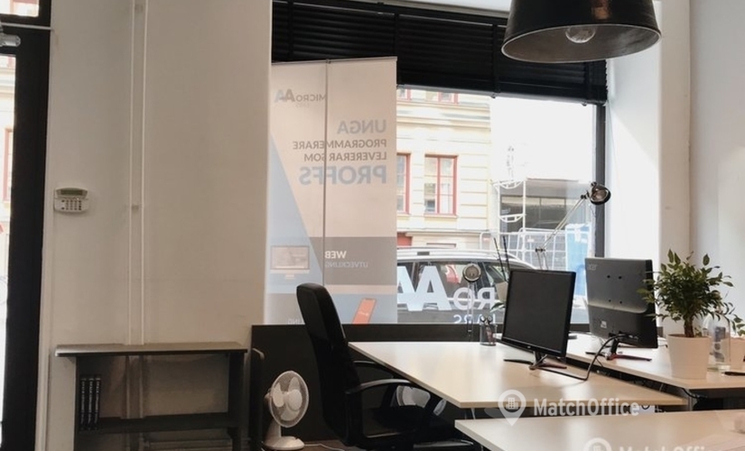 Kontorshotell(Yta:110 m²) för uthyrning i Upplandsgatan 24, 113 60 Vasastan. Fullt utbud av faciliteter | MatchOffice.se