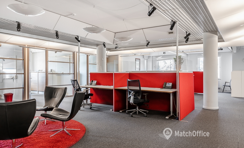 Kontorsutrymme(Yta:300 m²)	att hyra i Vikdalsgränd 10A, 131 52 Nacka. WiFi-anslutning ingår | MatchOffice.se