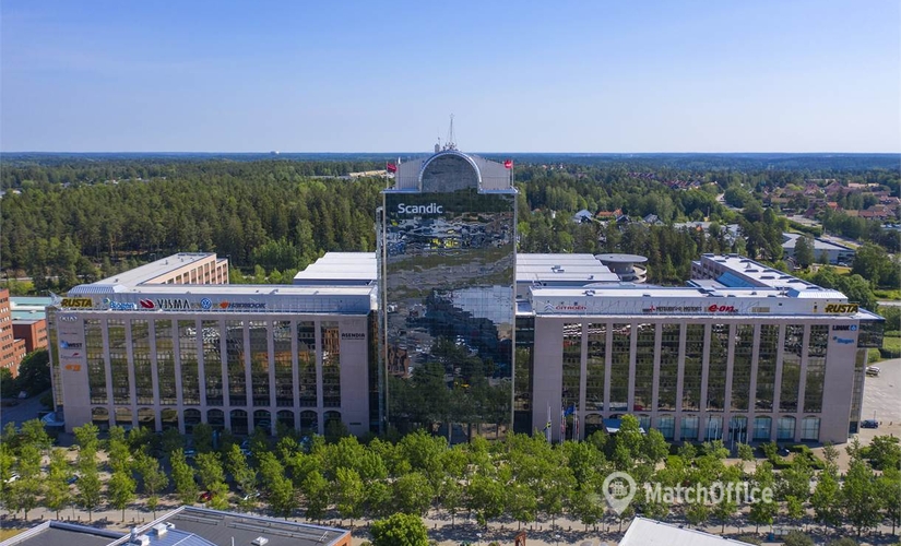 Kontorshotell(Yta:100 m²) för uthyrning i Kanalvägen 1A, 194 61 Upplands Väsby. Bra val | MatchOffice.se