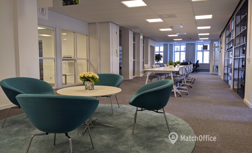 Coworking utrymme(Yta:100 m²) för uthyrning i Lilla Fiskaregatan 1A, 222 22 Lund. WiFi-anslutning ingår | MatchOffice.se