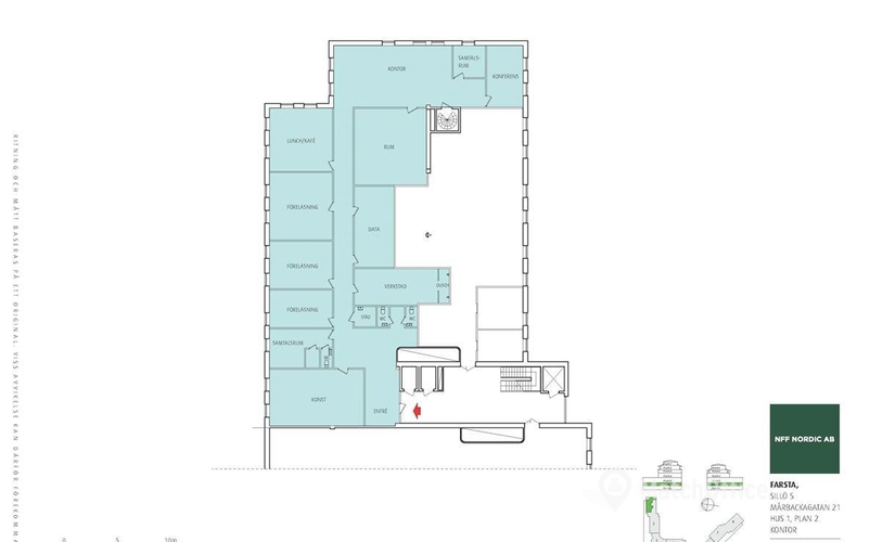 511 m² bekväma Kontorslokaler för uthyrning i Farsta, Mårbackagatan 19 (123 43) erbjuder allt du behöver - 4 | MatchOffice