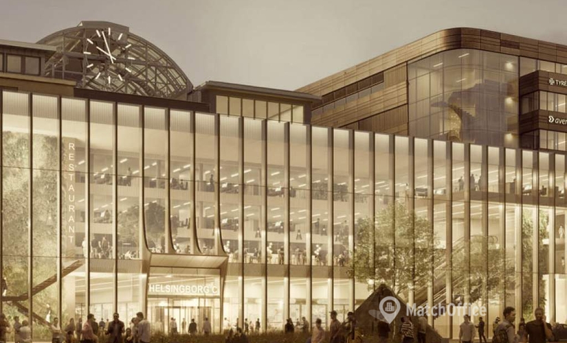 100 m² Coworking space in Helsingborg, Terminalgatan 1 (252 78) - 4 | MatchOffice.com