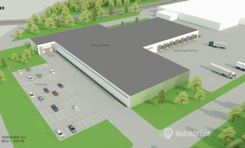 Kontorshotell(Yta:8500 m²) att hyra i Strömmavägen 2, 803 09 Gävle. Fullt utbud av faciliteter | MatchOffice.se