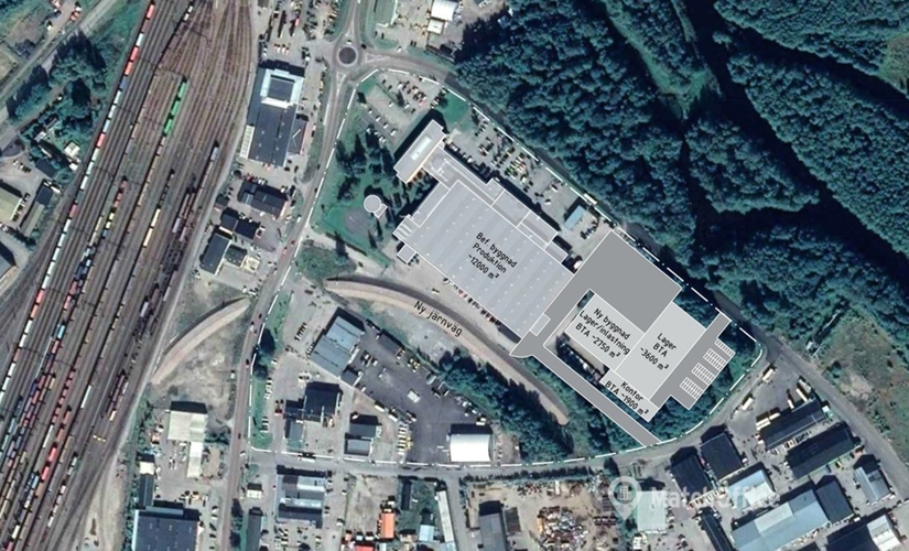 Företagshotell(Yta:8500 m²) att hyra i Strömmavägen 2, 803 09 Gävle. Lång- och korttidsuthyrning | MatchOffice.se