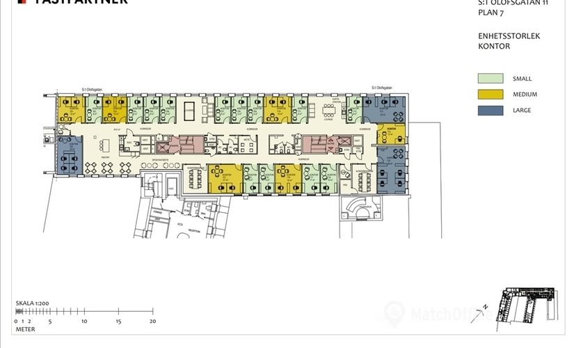 Kontorshotell(Yta:150 m²) för uthyrning i S:t Olofsgatan 11b, 753 21 Uppsala. Tillgång 24/7 | MatchOffice.se