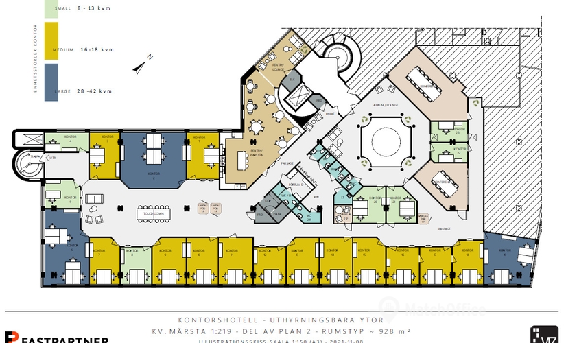 Affärscentrum(Yta:41 m²) för uthyrning i Raisiogatan 1, 195 30 Sigtuna. Inga extra avgifter | MatchOffice.se