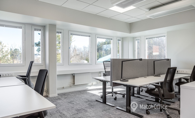 Kontorshotell(Yta:120 m²) för uthyrning i Kanalvägen 17, 183 38 Täby. Lång- och korttidsuthyrning | MatchOffice.se