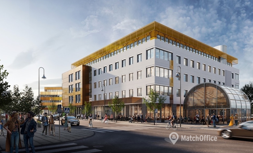 Kontorslokaler(Yta:2650 m²) för uthyrning i Solna, Gustav III:s Boulevard 32-36, 169 73 Solna. Bra läge | MatchOffice.se