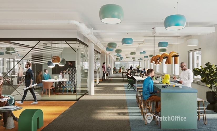 Kontorsutrymme(Yta:2650 m²) för uthyrning i Solna, Gustav III:s Boulevard 32-36, 169 73 Solna. Lång- och korttidsuthyrning | MatchOffice.se