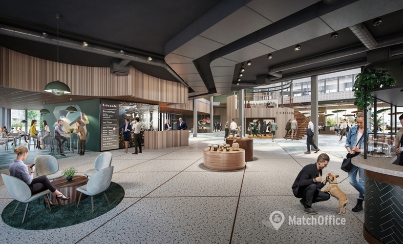 Kontorsplatser(Yta:867 m²) att hyra i Solna, Gustav III:s Boulevard 32-36, 169 73 Solna. Inga extra avgifter | MatchOffice.se