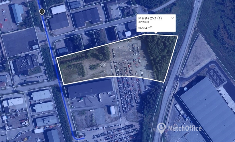 Industrilokal(Yta:15000 m²) att hyra i Arlandastad, Industrigatan, 195 60 Sigtuna. Bra läge | MatchOffice.se																	