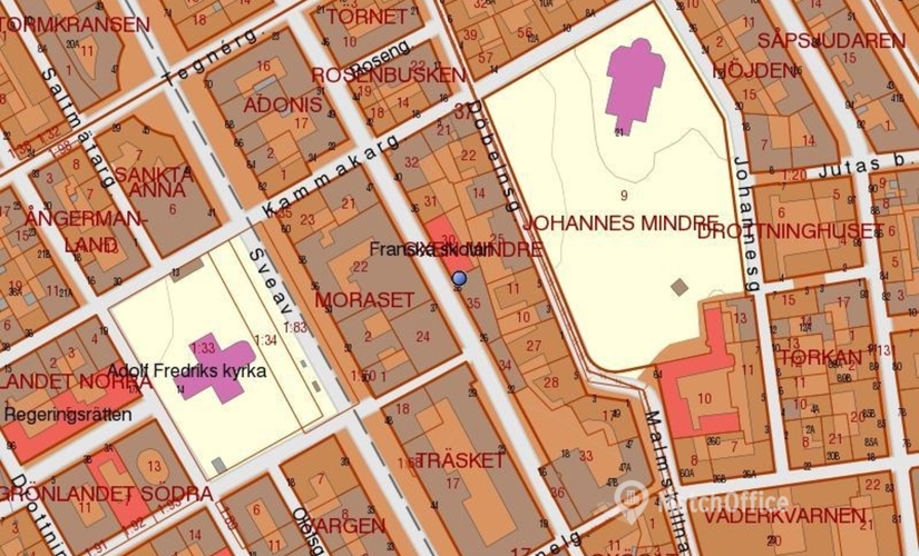 Företagshotell(Yta:43 m²) att hyra i Stockholm, Luntmakargatan 22-34, 111 37 Norrmalm. Bra läge | MatchOffice.se